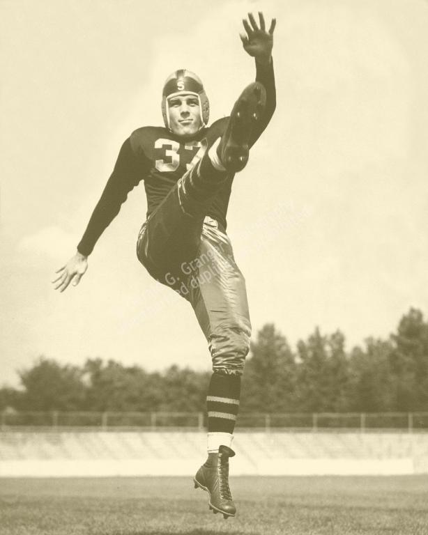 Photo of a football player